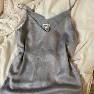 Express Silver Women's Top